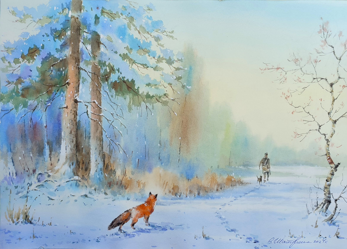 Сцена на охоте.