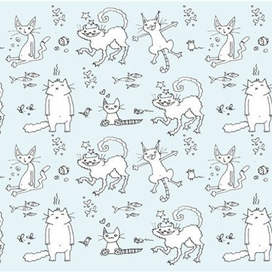 Паттерн Веселые Коты