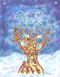 Дерево белых медведей