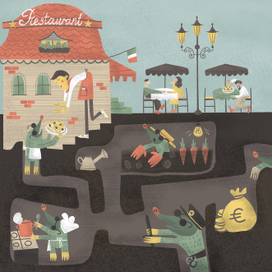 Ресторан кротов