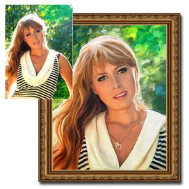 цифровой портрет