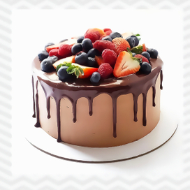 Ягодный торт