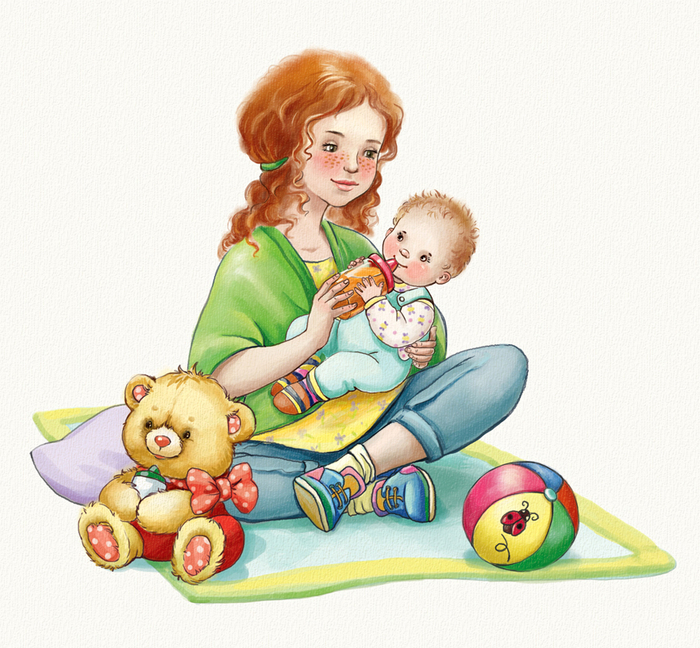 мама и малыш