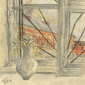 Вид на корпуса автозавода (г. Серпухов)