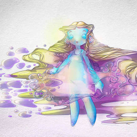 Разработка дизайна персонажа в его доброй ипостаси :)