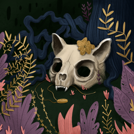 Кошачья черепушка