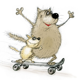 С ветерком на скейте