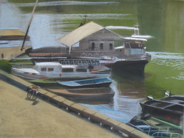 Зеленая река Тамиш. 