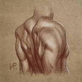 Спина карандашом 