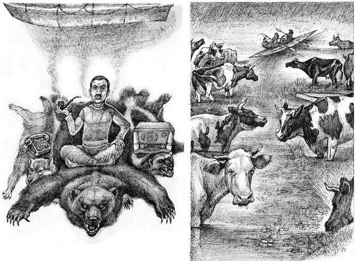 Плавание на Одуванчике. Ю. Коваль