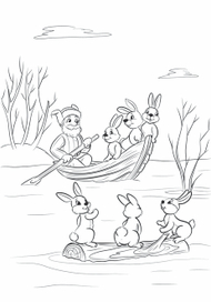 Дед Мазай и зайцы (хрестоматия Аделант)