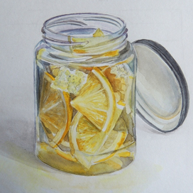 лимон в банке