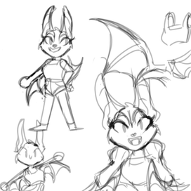 Скетч персонажа 