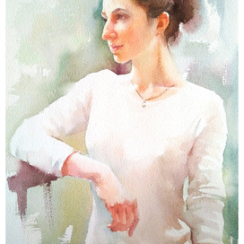 Alija. Portrait of a niece.