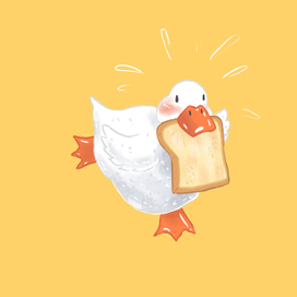 очень вредный гусь