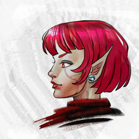 Фэнтези портрет