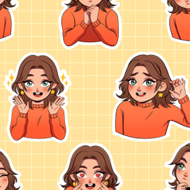 Персональный стикерпак✨