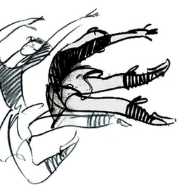 Балерина и зеркало-8