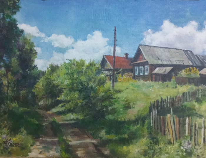 Лето в деревне