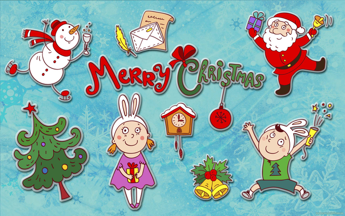 новогодние стикеры