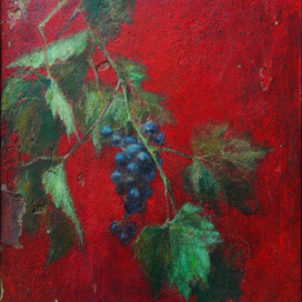 осенний виноград