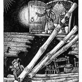 илл-я к "Самая легкая лодка в мире", Ю. Коваль.