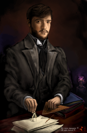 Автопортрет по фото(подробный, стилизация)