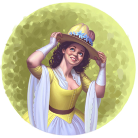 Девушка в шляпке