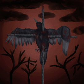 Обложка музыкального альбома. Клетка