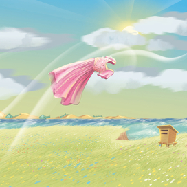 Обложка для детской книги "Как Пушик помог научиться медитировать" автора А. Чашкин