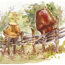 Мини плетень