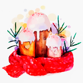 Пасхальные куличи