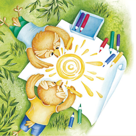 Разворот книги