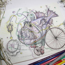 Скетч разворот