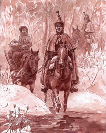 Казаки? Где?...