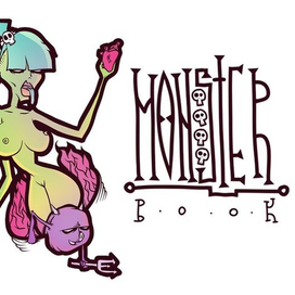 Серия стикеров MonsterBook