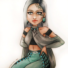 портрет персонажа