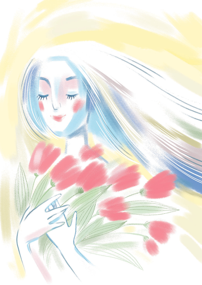 "Весна" из серии открыток