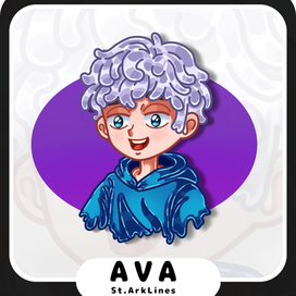 Аватар в стиле ArkLines Draw