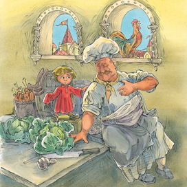 the fairy tale "The Merchant Ason and the prophetic boy"