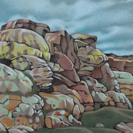 Байкал. Курминские  камни.