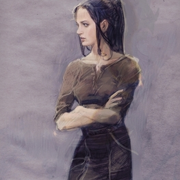 Эскиз персонажа HG 44