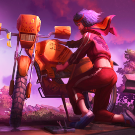 Mako&Ruyko Adventure art series