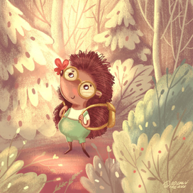 Ежик-путешественник