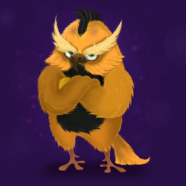 Сердитый птиц