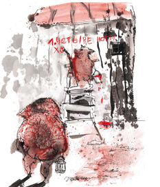 к  Дж. Оруэллу, "Скотный двор"