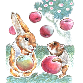 иллюстрация к сказкам современного автора