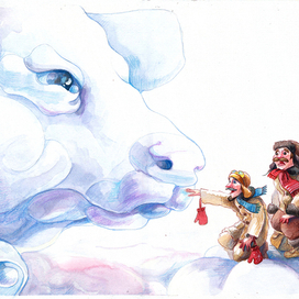 Дорога в облаках ( небесная корова)