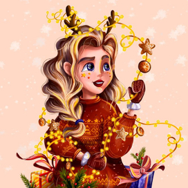 Рождественская гирлянда