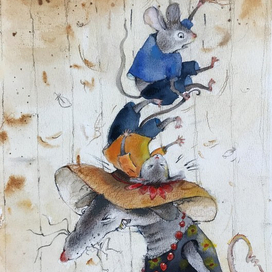 Иллюстрация к сказке Натальи Козыревой "Пик и Крик"